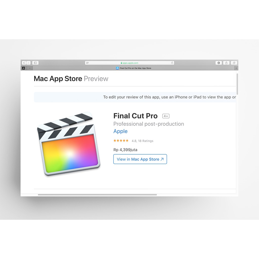 Detail Harga Final Cut Pro Nomer 5