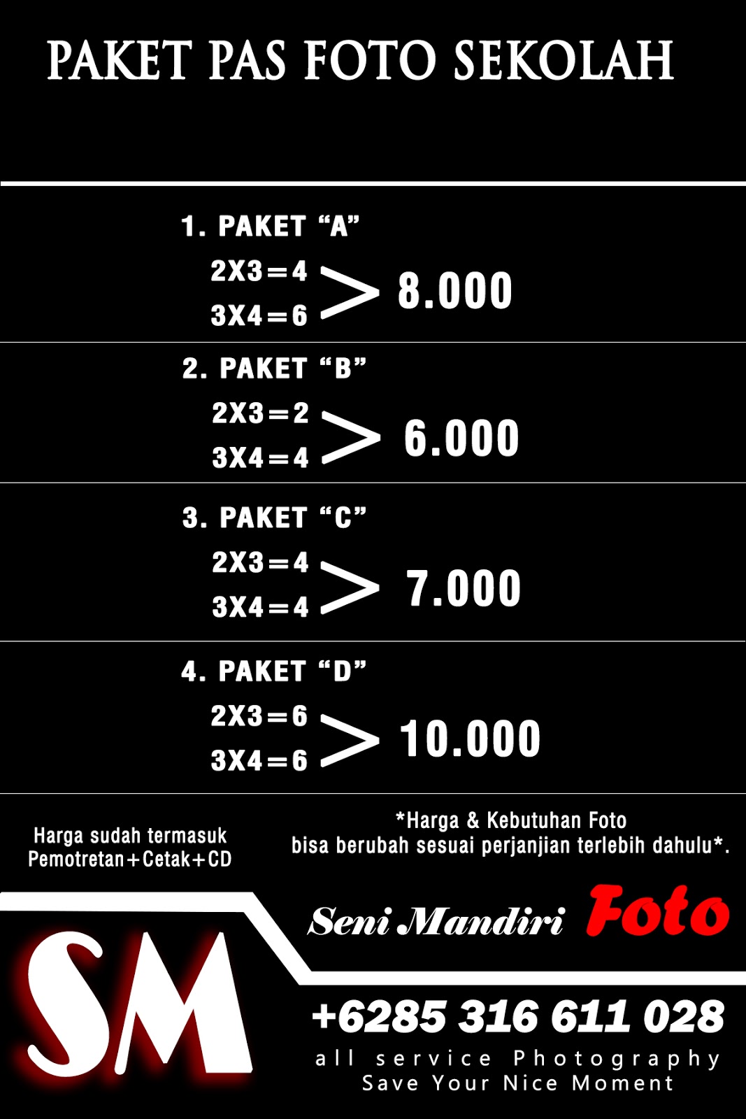 Detail Harga Foto Ijazah Di Studio Nomer 3