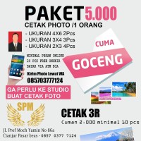 Detail Harga Foto Studio 3x4 Nomer 25