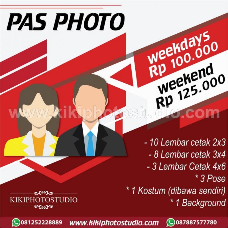 Detail Harga Foto Studio 3x4 Nomer 32