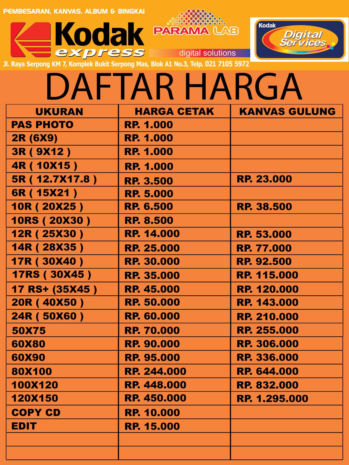 Detail Harga Foto Studio 3x4 Nomer 6