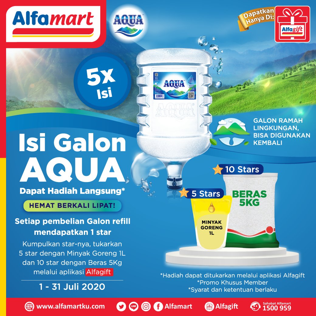 Harga Galon Aqua Di Alfamart - KibrisPDR