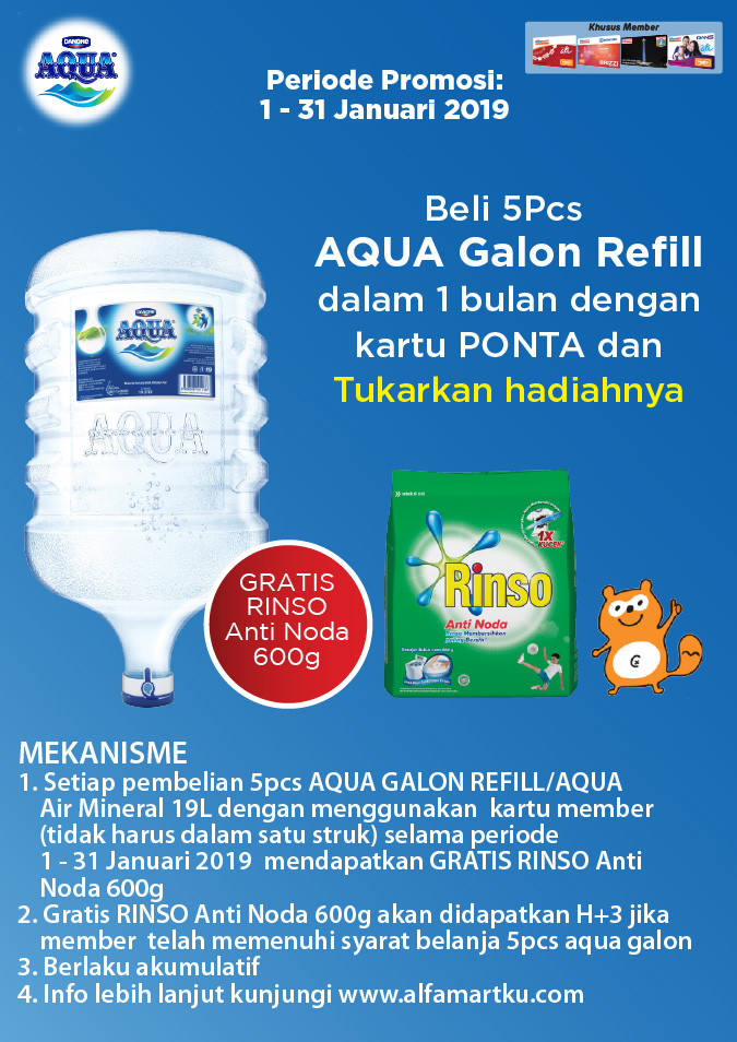 Detail Harga Galon Aqua Di Alfamart Nomer 36