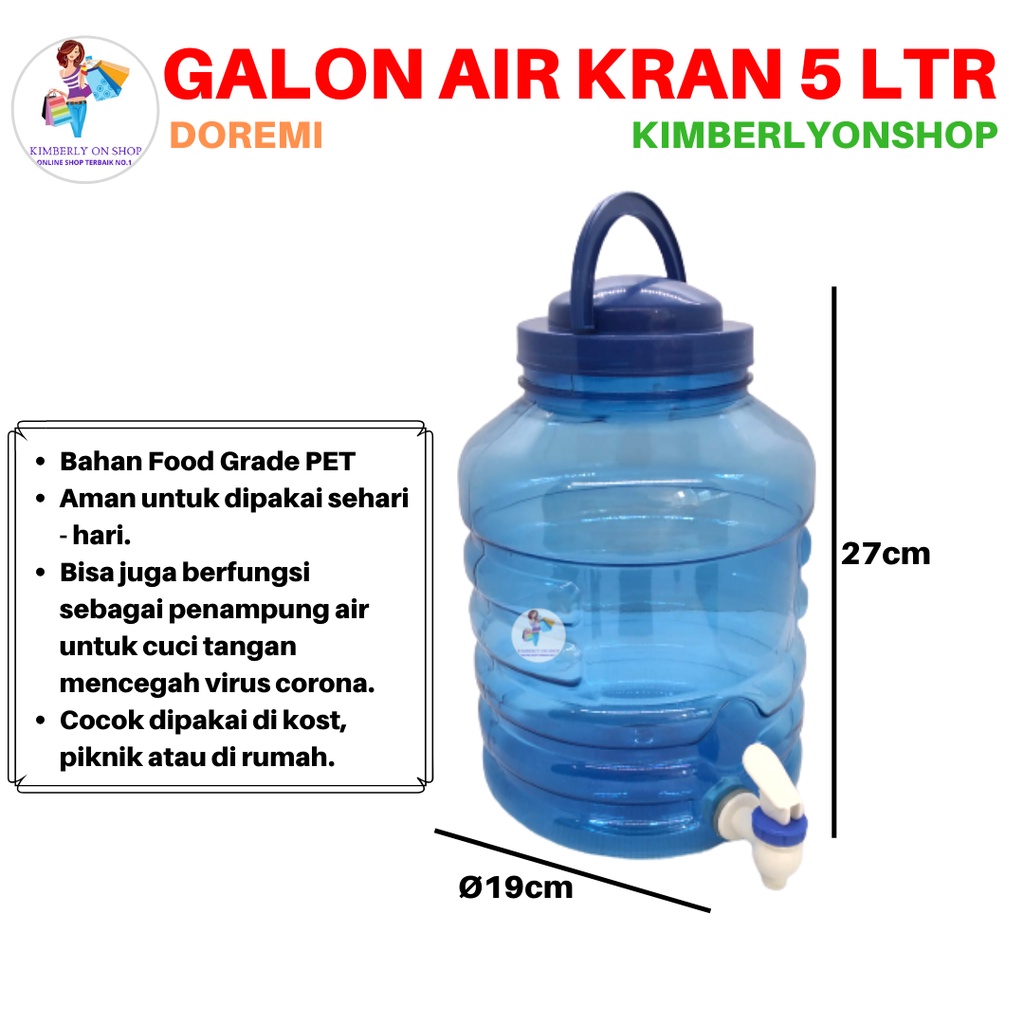 Detail Harga Galon Kosong Kran Nomer 31