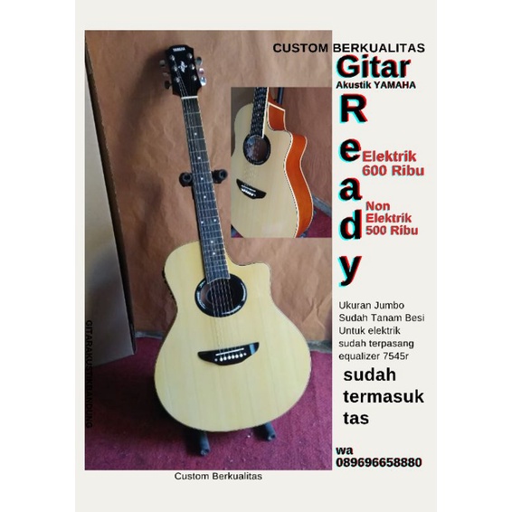 Detail Harga Gitar String Yamaha Nomer 26