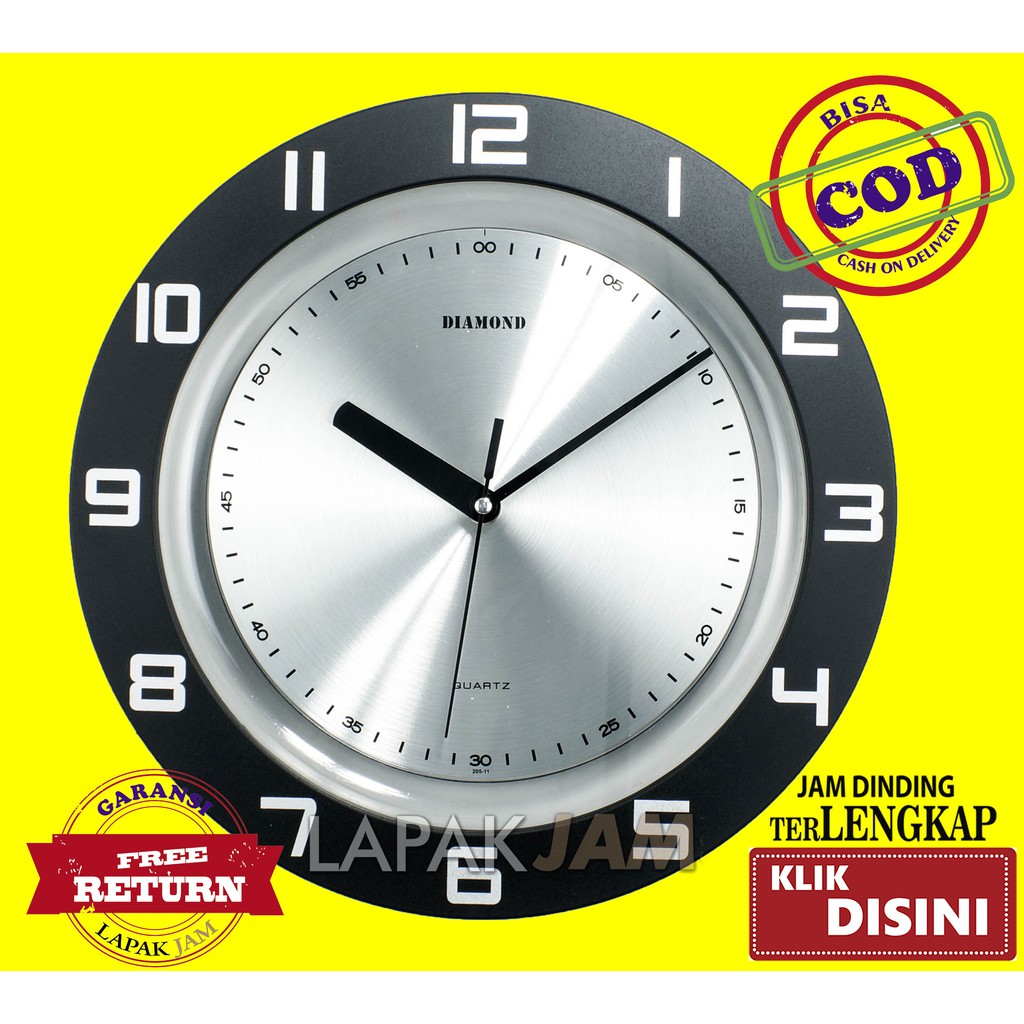 Detail Harga Jam Dinding Diamond Nomer 27