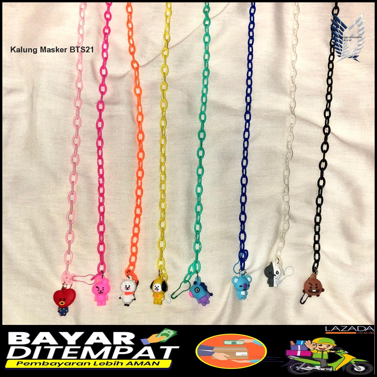 Detail Harga Kalung Masker Rantai Nomer 45