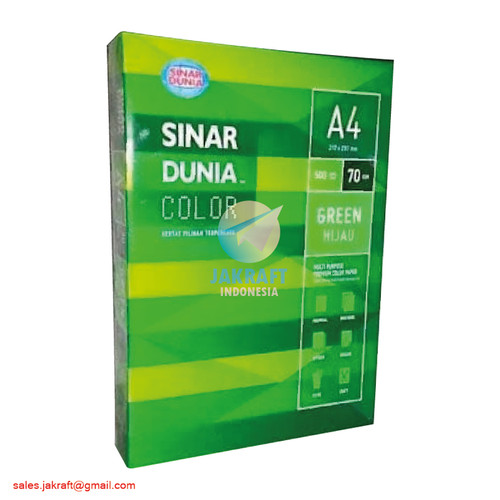 Detail Harga Kertas A4 70 Gram Sinar Dunia Nomer 16