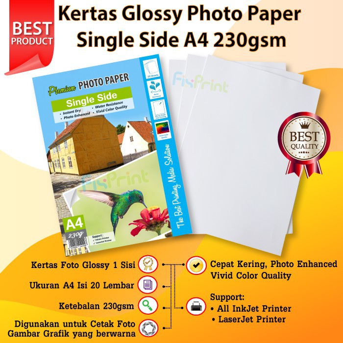 Detail Harga Kertas Glossy A4 Nomer 25