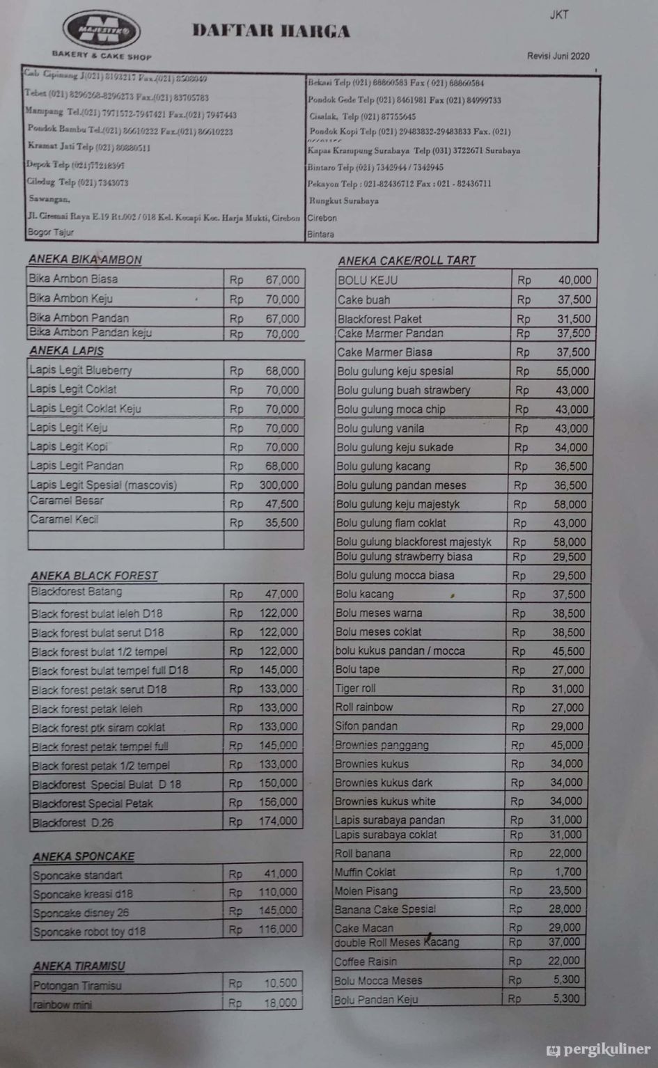 Detail Harga Kue Mayestik Dan Gambarnya Nomer 21