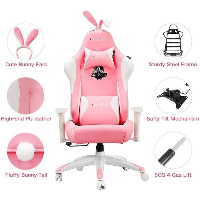 Detail Harga Kursi Gaming Warna Pink Nomer 10