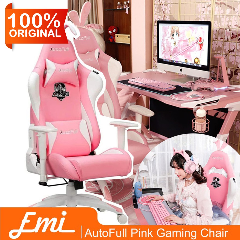 Detail Harga Kursi Gaming Warna Pink Nomer 21