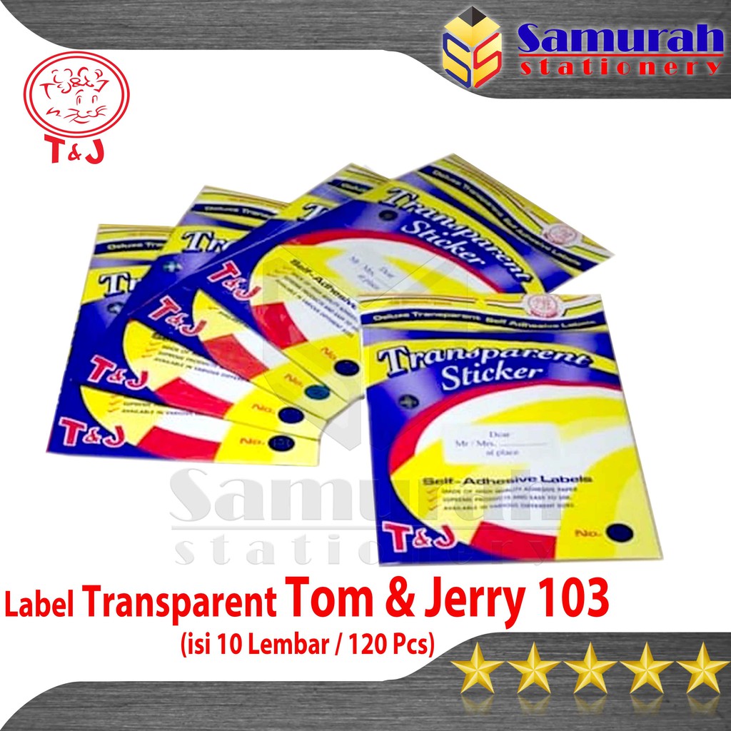 Detail Harga Label Tom Jerry 103 Nomer 51