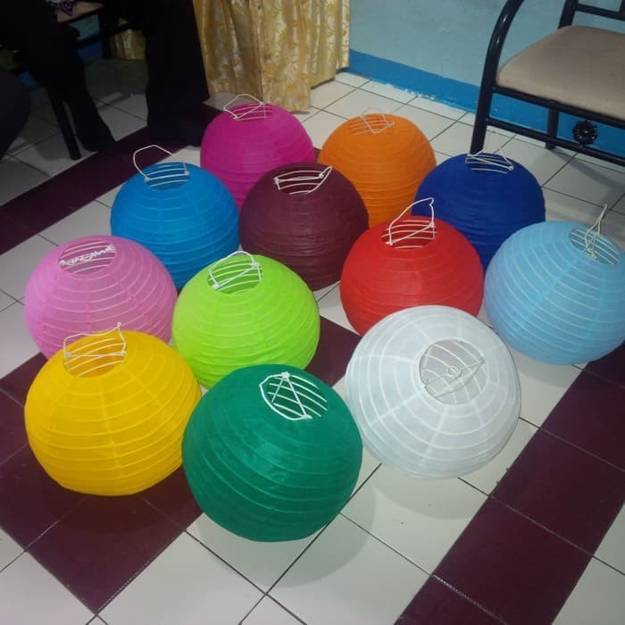 Detail Harga Lampion Kertas Nomer 48