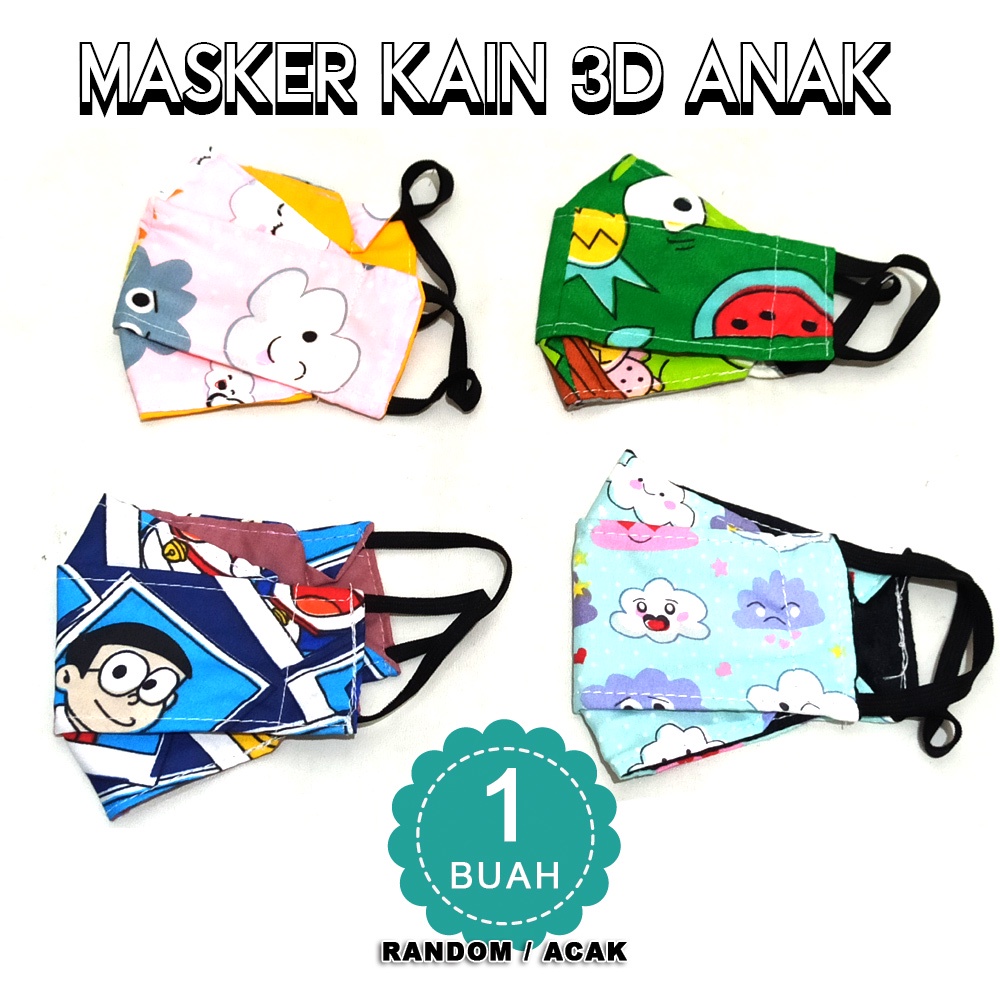 Detail Harga Masker 3d Kain Nomer 37