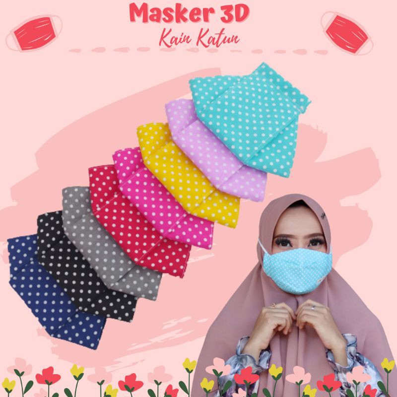 Detail Harga Masker 3d Kain Nomer 43