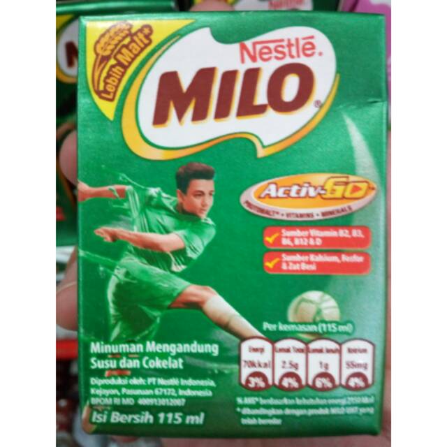 Detail Harga Milo Kotak Nomer 15