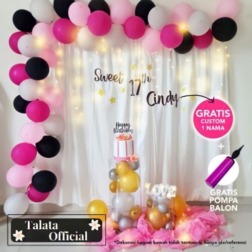 Detail Harga Paket Sweet Seventeen Nomer 10