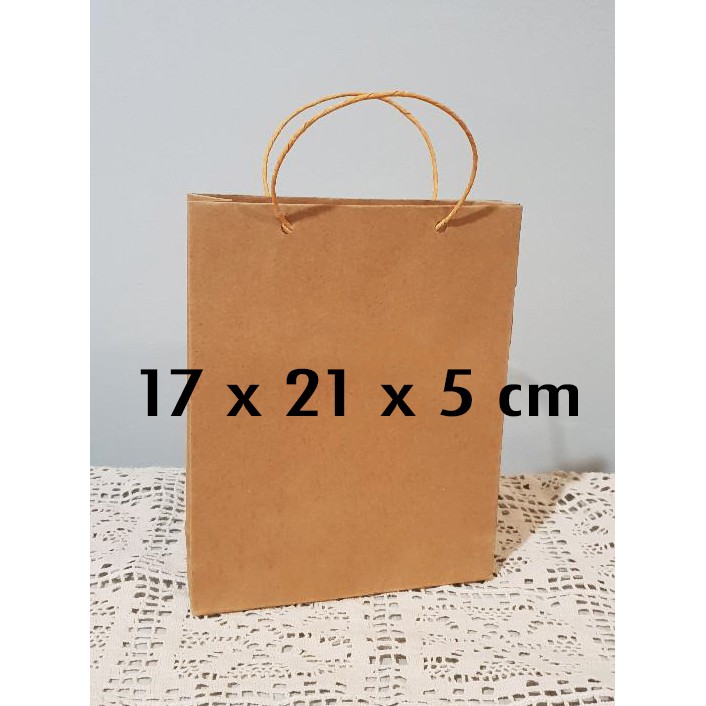 Detail Harga Paper Bag Coklat Polos Nomer 29