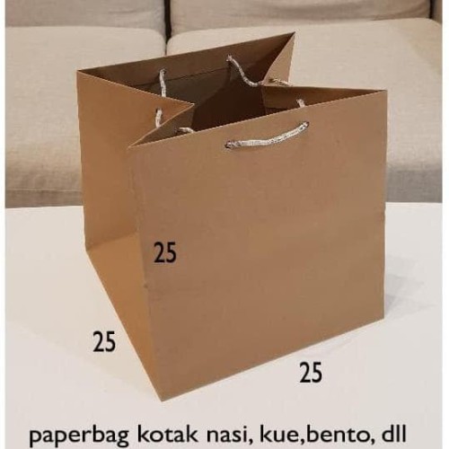 Detail Harga Paper Bag Coklat Polos Nomer 34