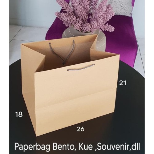 Detail Harga Paper Bag Coklat Polos Nomer 44
