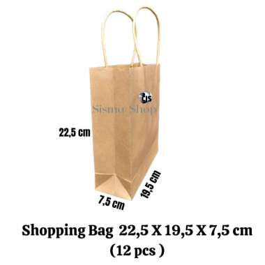 Detail Harga Paper Bag Coklat Polos Nomer 47