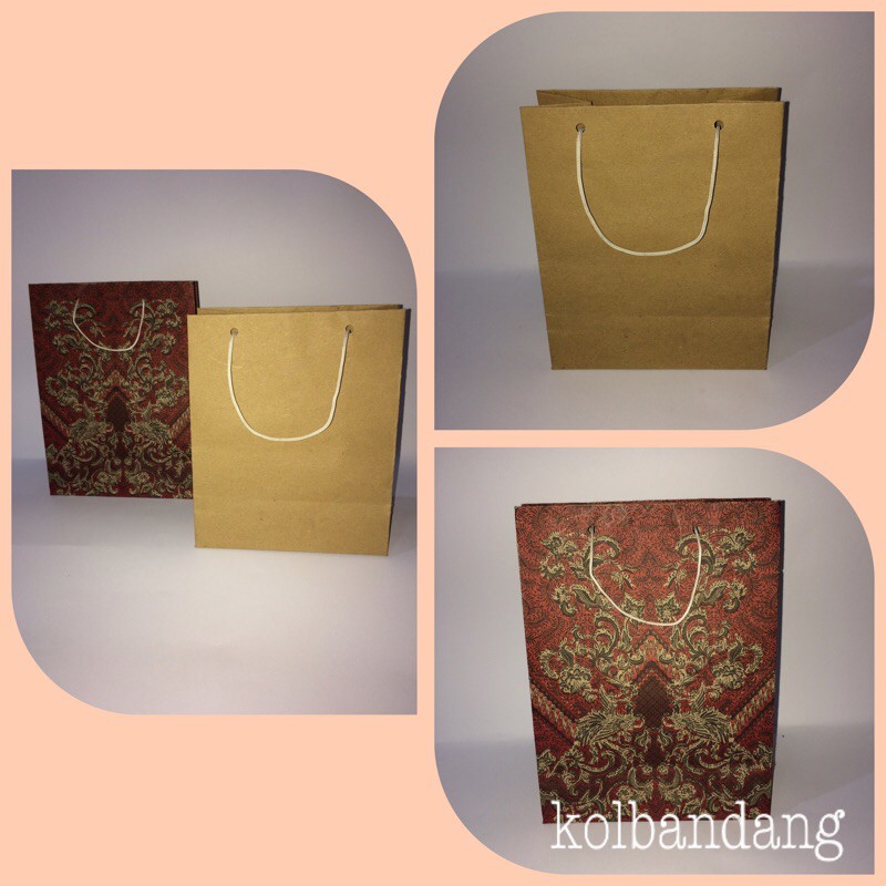 Detail Harga Paper Bag Coklat Polos Nomer 50