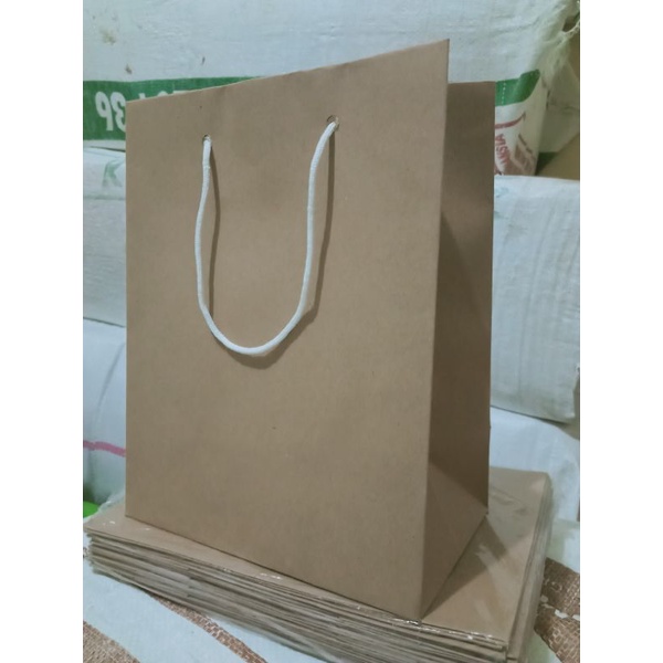 Detail Harga Paper Bag Coklat Polos Nomer 53