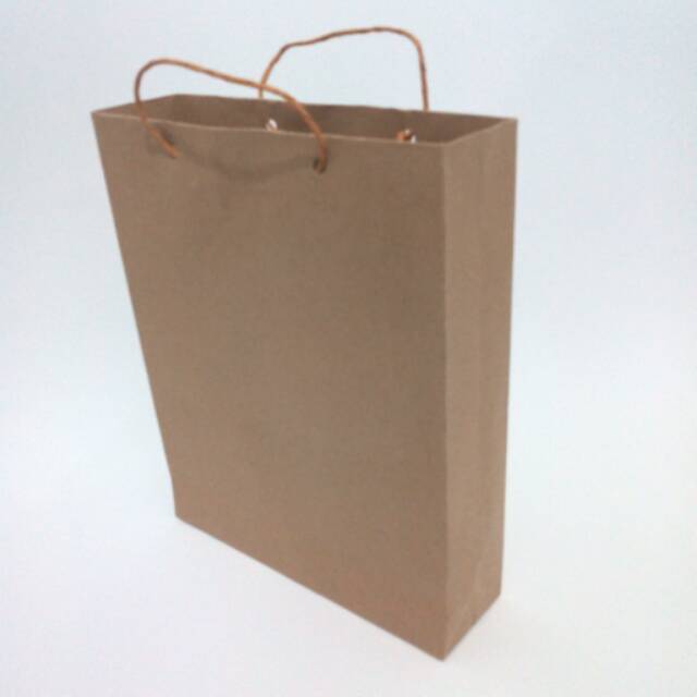 Detail Harga Paper Bag Coklat Polos Nomer 10