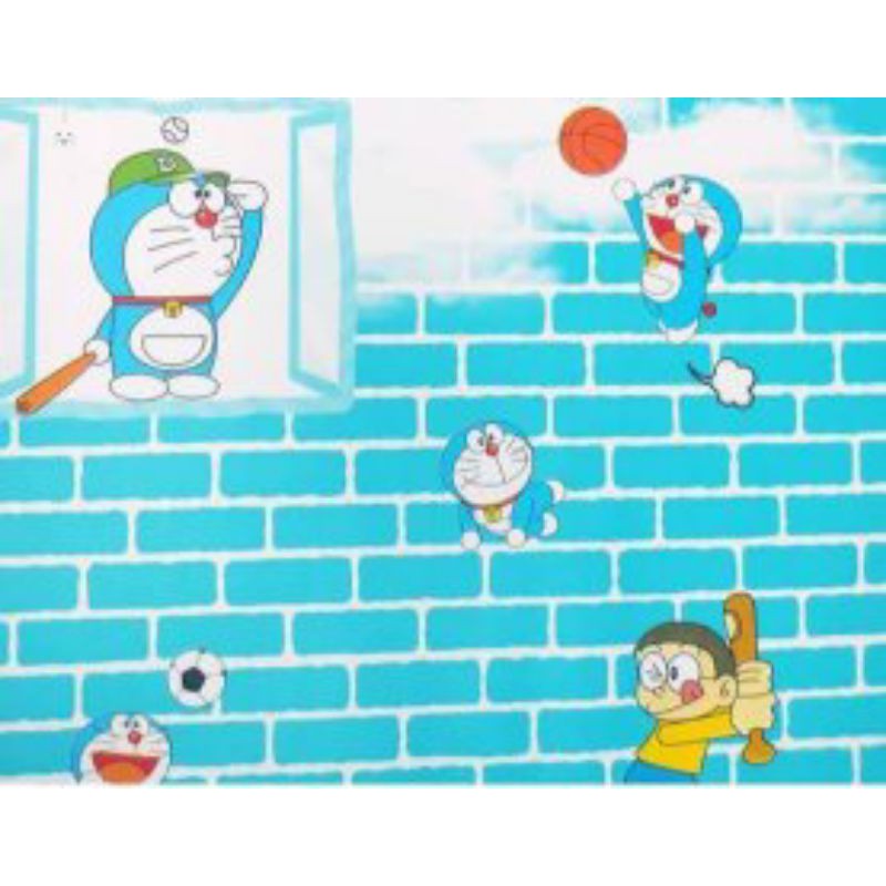 Detail Harga Stiker Dinding Doraemon Nomer 47