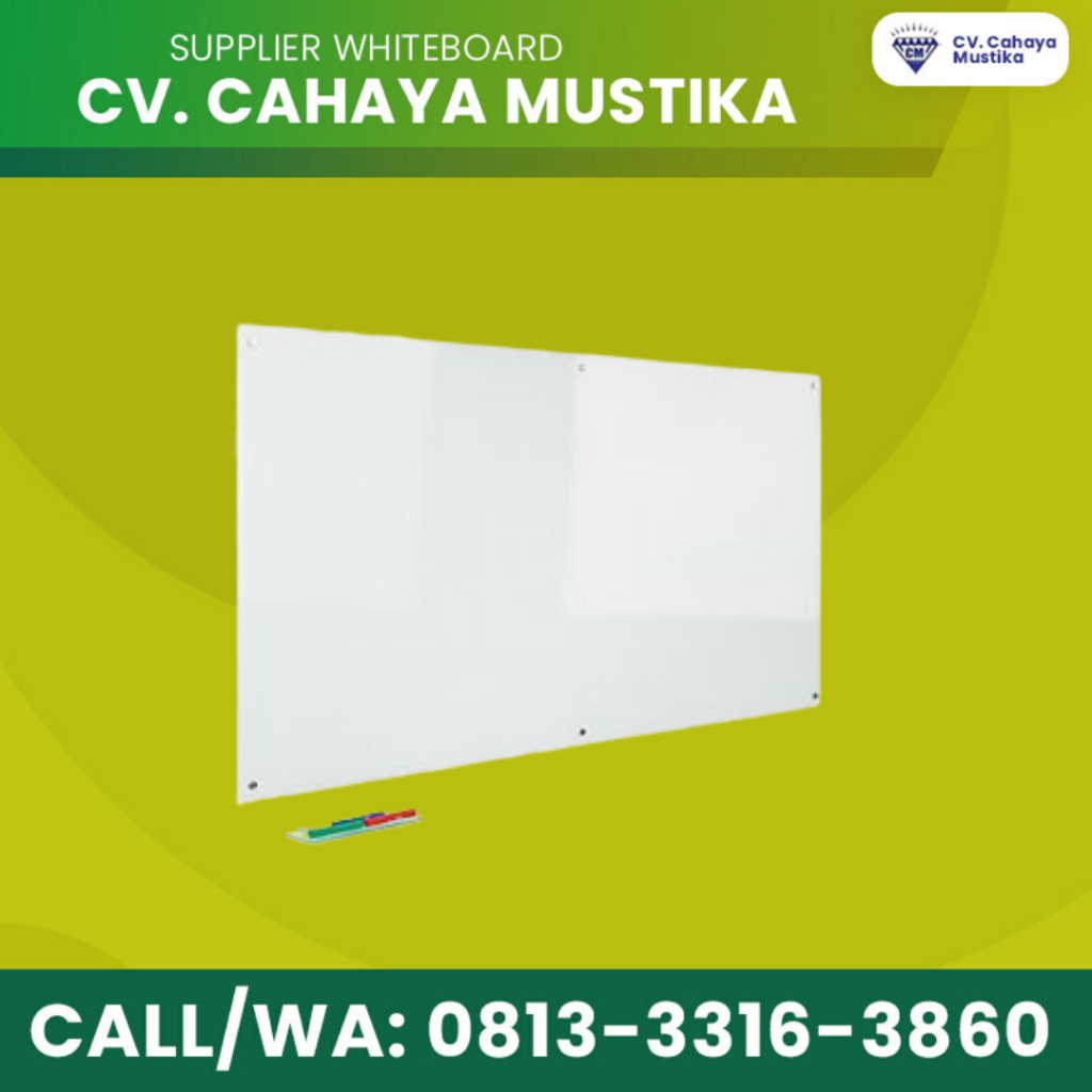 Detail Harga Whiteboard Kaca Nomer 35