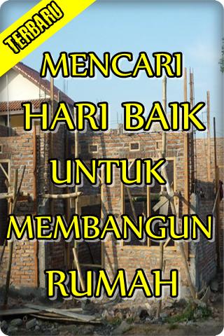 Detail Hari Baik Mendirikan Rumah Nomer 15