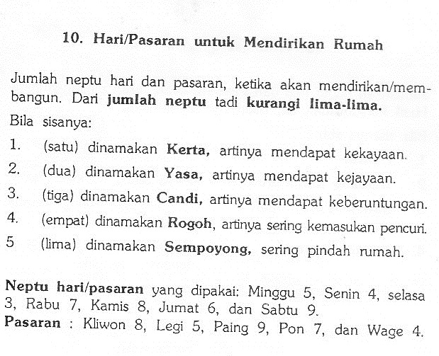 Detail Hari Baik Mendirikan Rumah Nomer 26