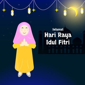 Detail Hari Raya Idul Fitri Kartun Nomer 15