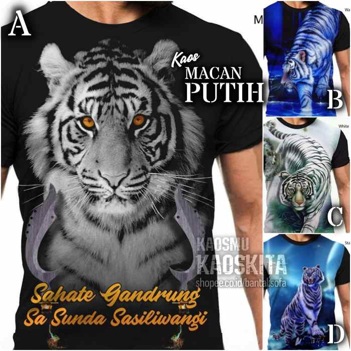 Detail Harimau Putih Polos Nomer 41