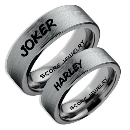 Detail Harley And Joker Wedding Rings Nomer 29