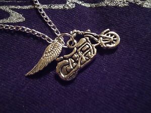 Detail Harley Davidson Angel Wings Necklace Nomer 19