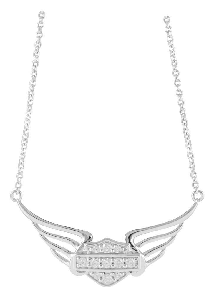 Detail Harley Davidson Angel Wings Necklace Nomer 6