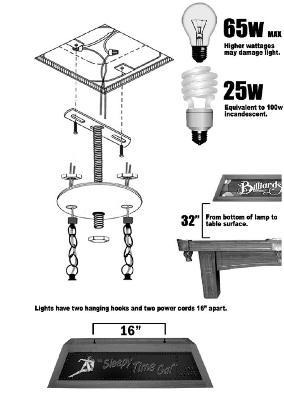 Detail Harley Davidson Billiard Light Nomer 14