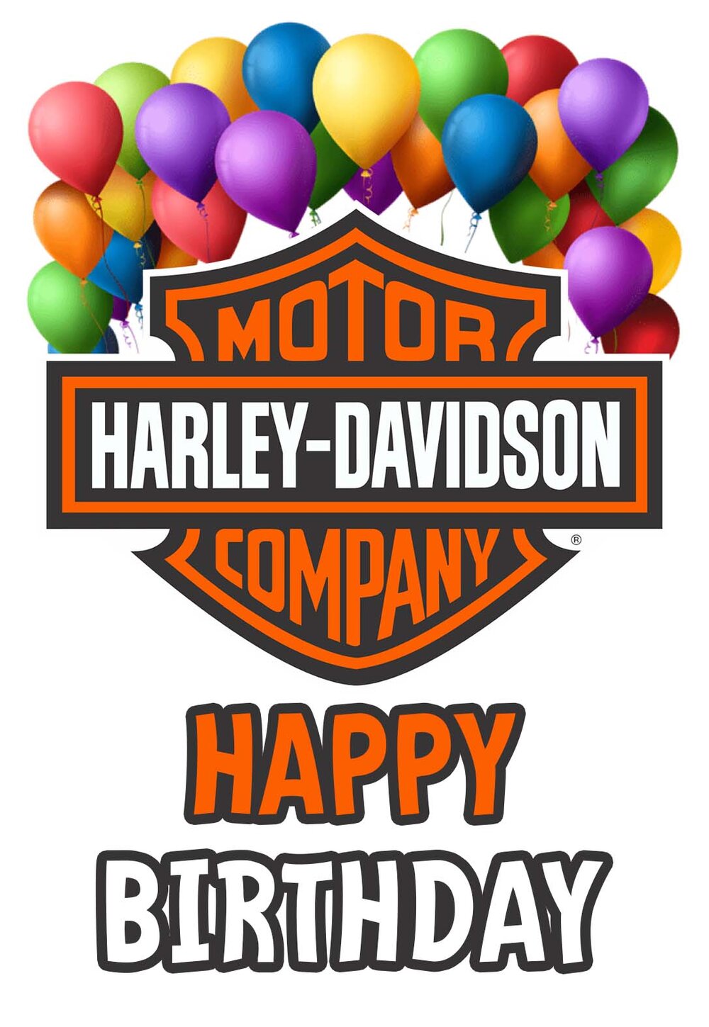 Detail Harley Davidson Birthday Cards Free Nomer 3