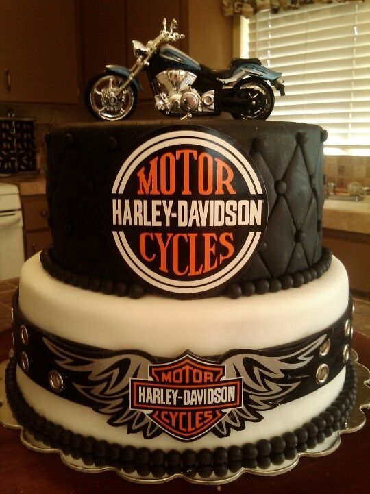 Harley Davidson Cake Images - KibrisPDR