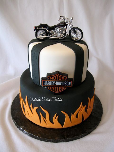 Detail Harley Davidson Cake Images Nomer 13