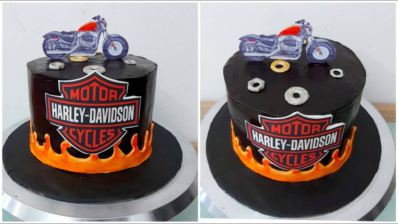 Detail Harley Davidson Cake Images Nomer 22