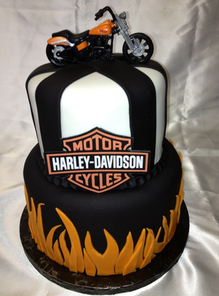 Detail Harley Davidson Cake Images Nomer 28