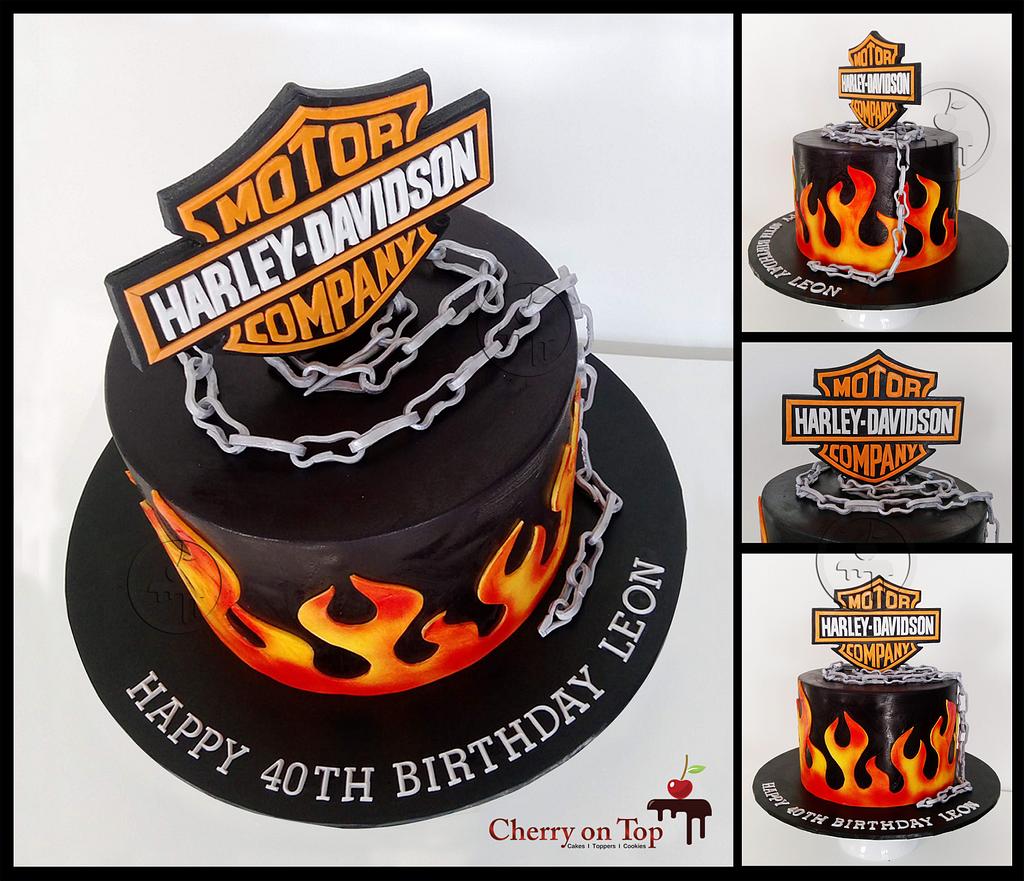 Detail Harley Davidson Cake Pan Nomer 48