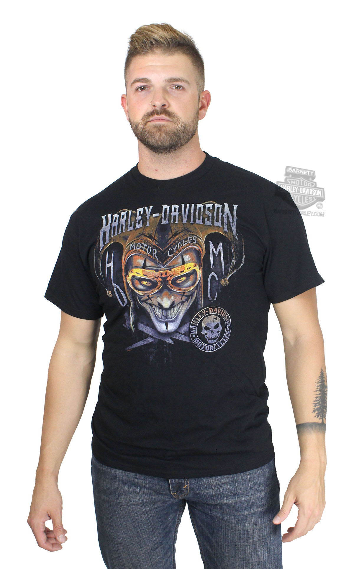 Detail Harley Davidson Clown Shirt Nomer 15