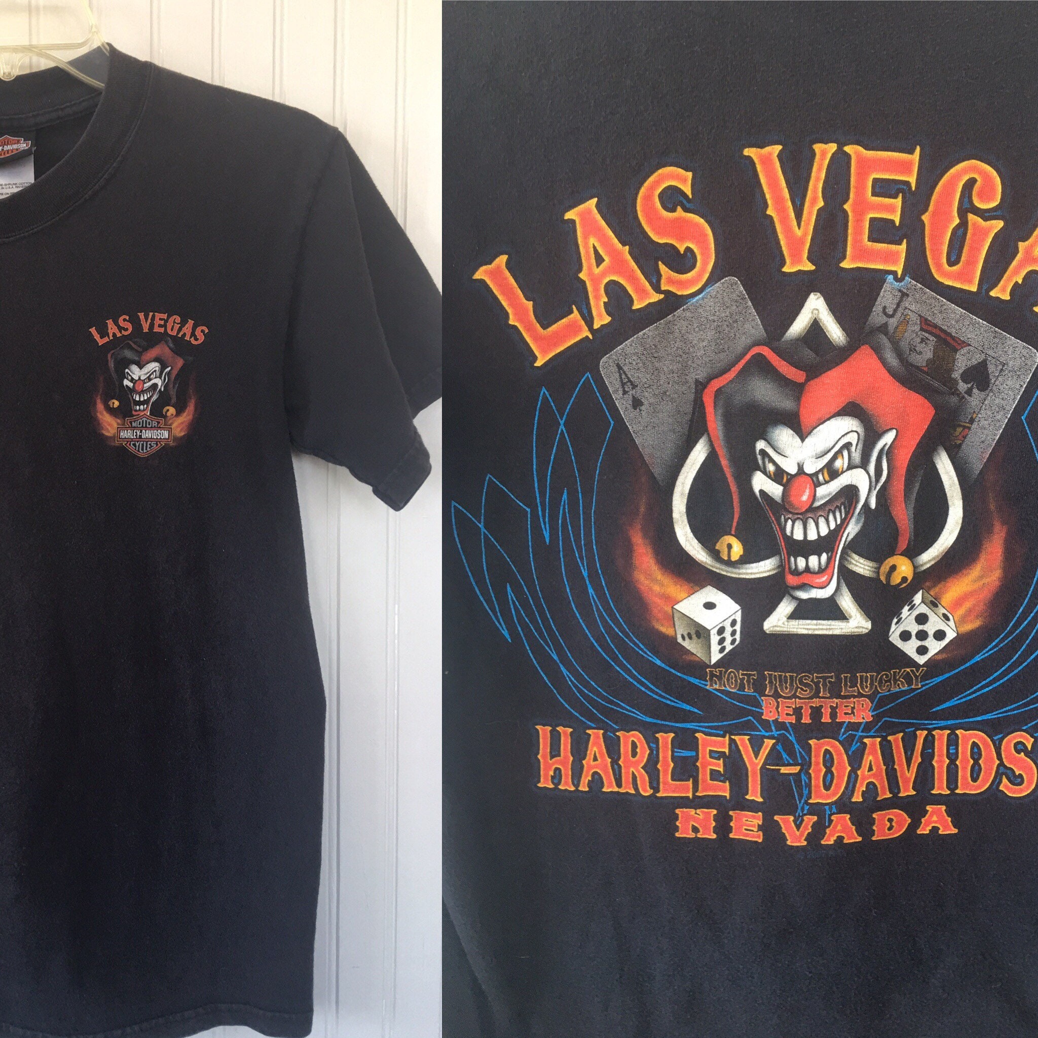 Detail Harley Davidson Clown Shirt Nomer 20