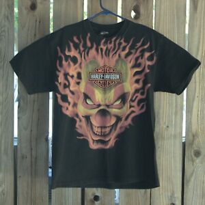 Detail Harley Davidson Clown Shirt Nomer 8