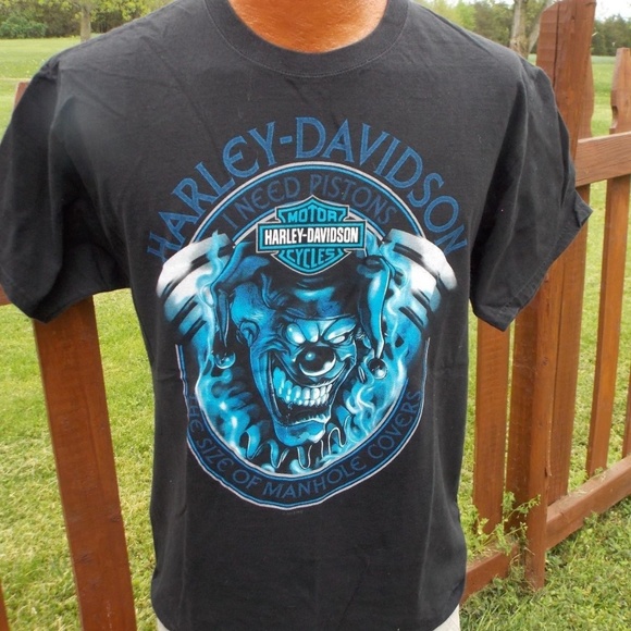 Detail Harley Davidson Clown T Shirts Nomer 15