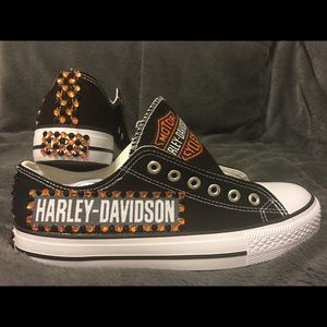 Detail Harley Davidson Converse Tennis Shoes Nomer 31